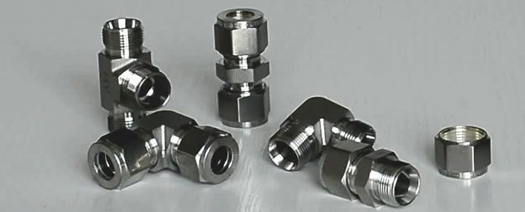 Duplex Steel Compression Tube Fittings
